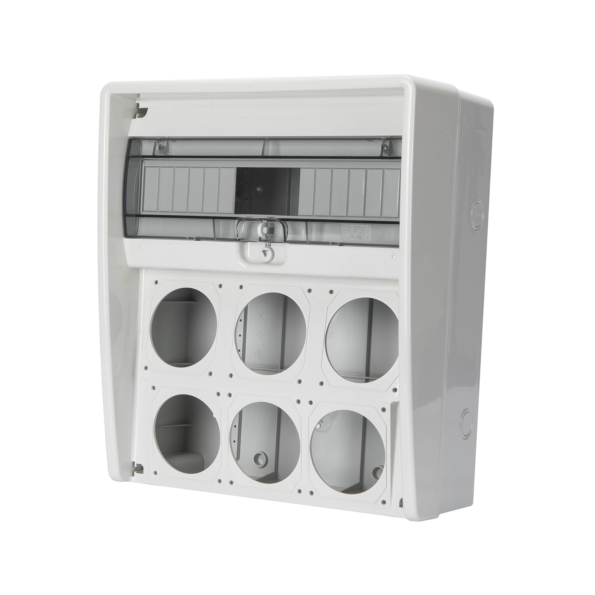 FANTON SRL - FME74206 QUADRO U350 IP65 VUOTO/6PR.MAX32A/3COP.