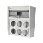 FANTON SRL - FME74206 QUADRO U350 IP65 VUOTO/6PR.MAX32A/3COP.