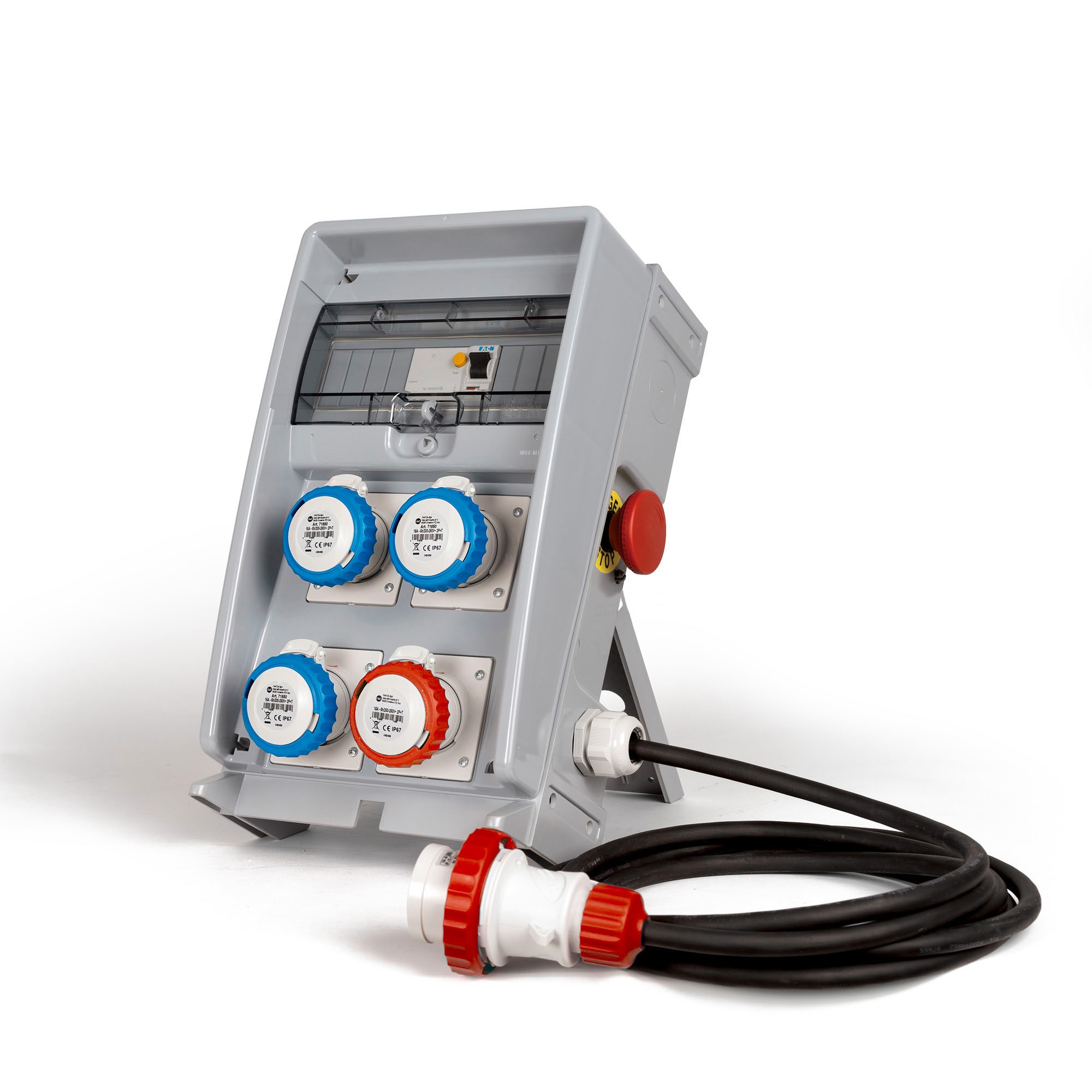 FANTON SRL - FME743019 QUADRO UPRO ASC IP65 4CEE/2PT/CAVO/EMER