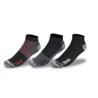 BM SPA - BMM074300204 3 PAIA CALZE SNEAKER COTONE 43/46