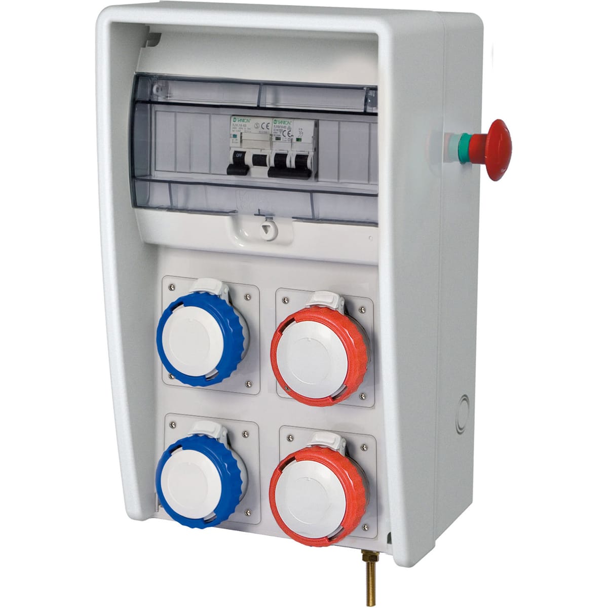 FANTON SRL - FME74325 QUADRO U250 ASC IP65 4CEE/2PT/EMER/9KW