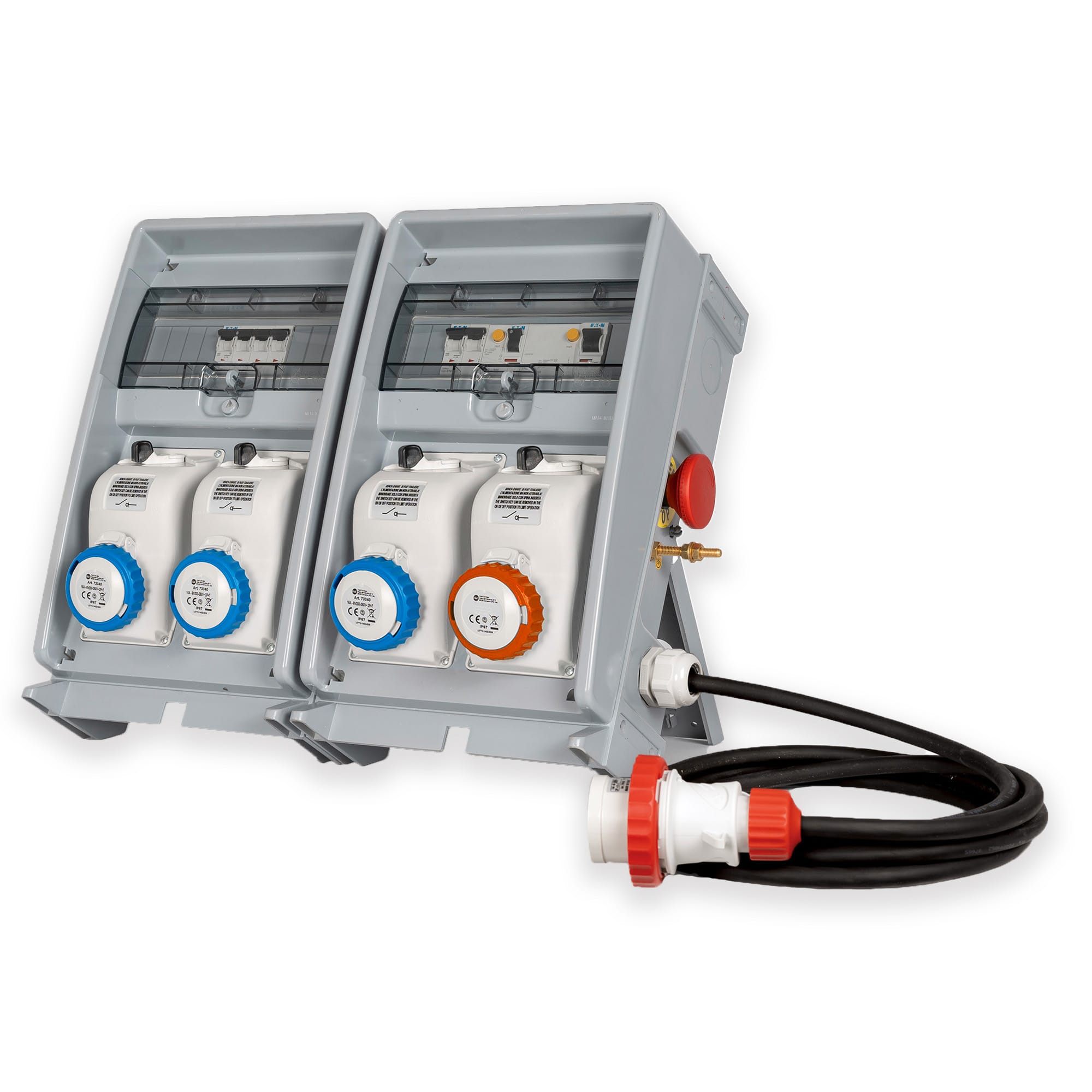 FANTON SRL - FME743723 Quadro U500 ASC IP65 4CEE/2pt/cavo/emer