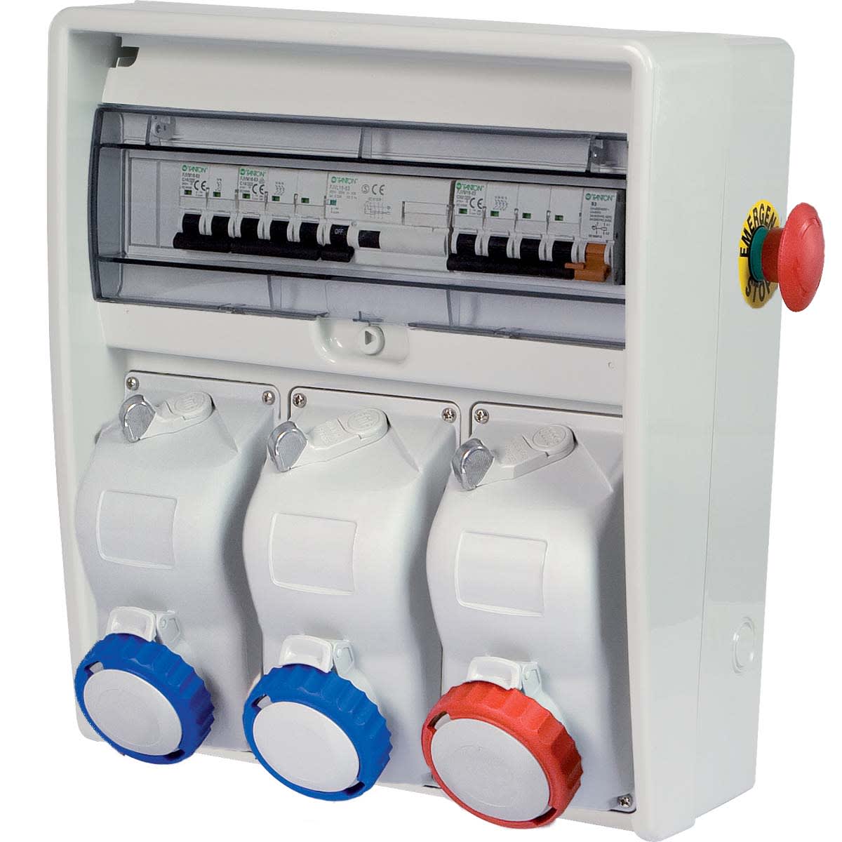 FANTON SPA - FME74376 QUADRO U350 ASC IP65 3CEE/5PT/MORS/EMER