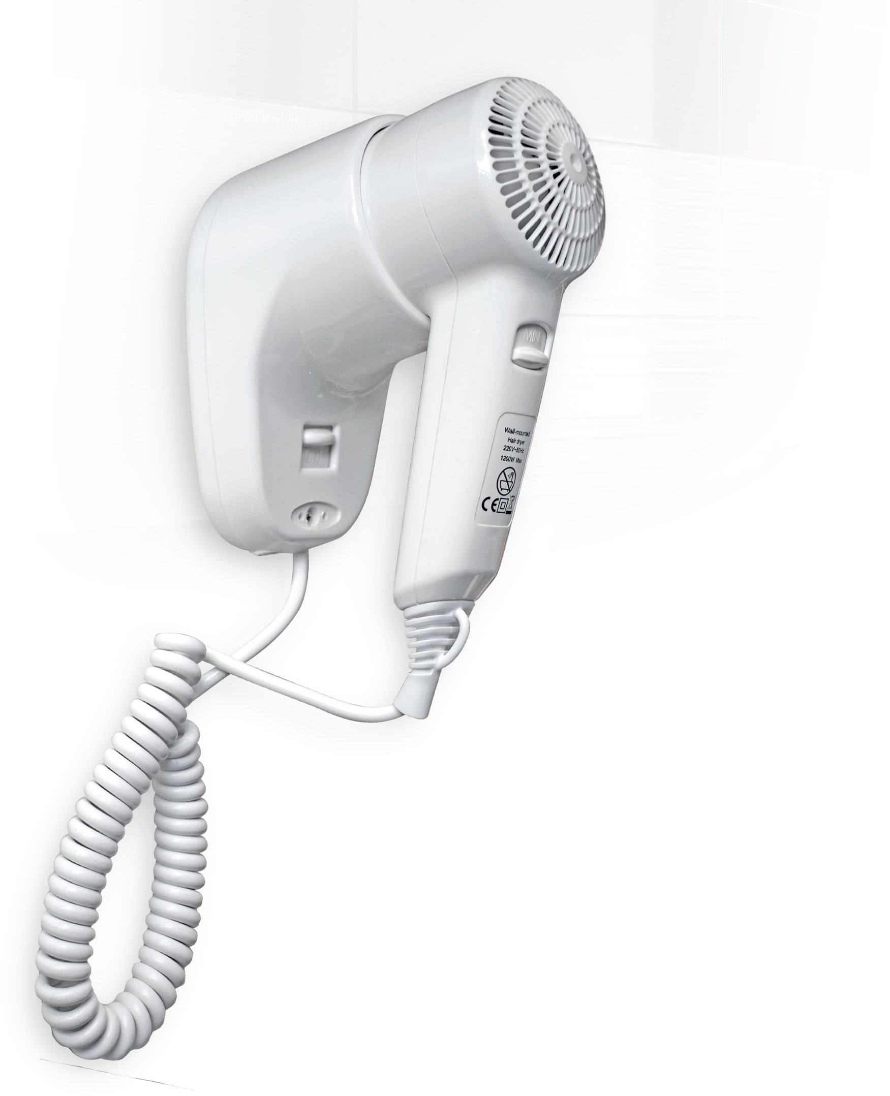 MO EL - MOE744 ASCIUGACAPELLI PISTOLA 230/50 MURO