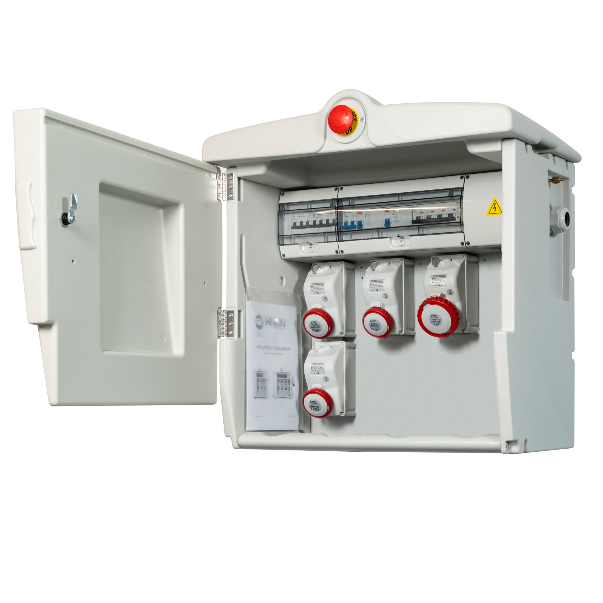 FANTON SRL - FME74529 QUADRO MAXI ASC 4PR/6PT/MORS/EMER/35KW