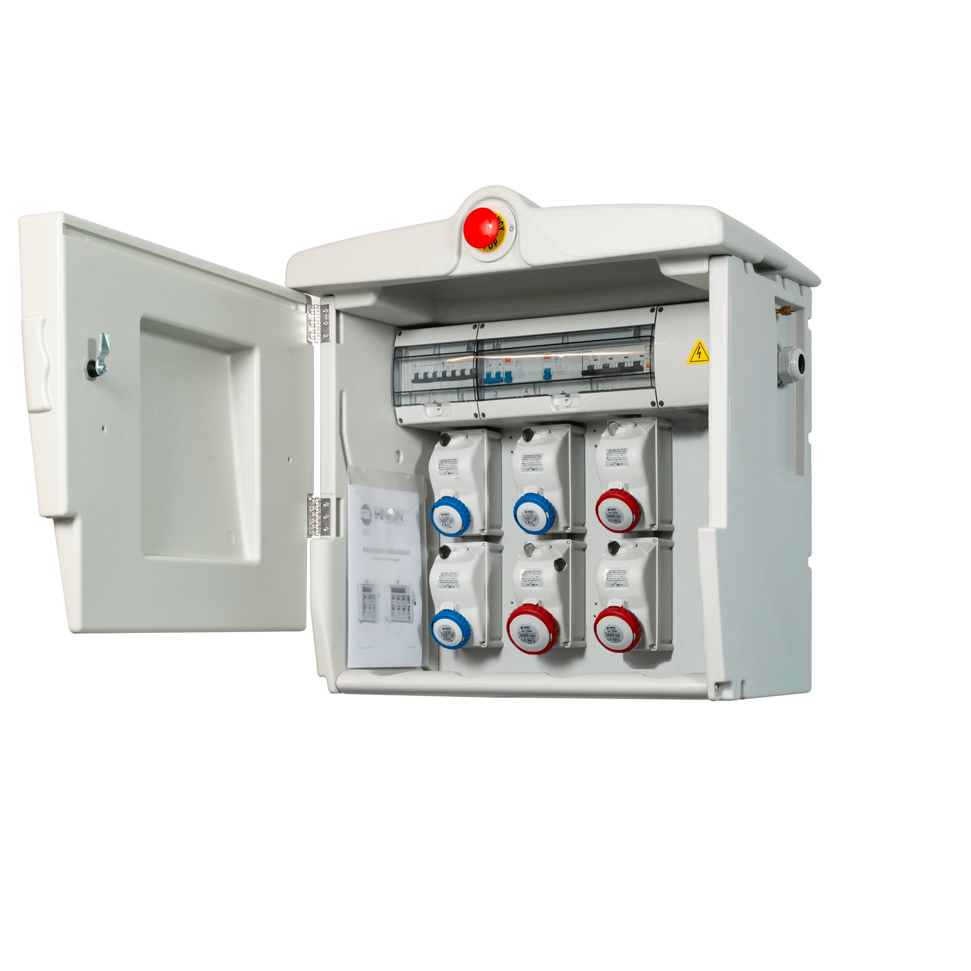 FANTON SRL - FME74551 QUADRO MAXI ASC 6PR/5PT/MORS/EMER/35KW