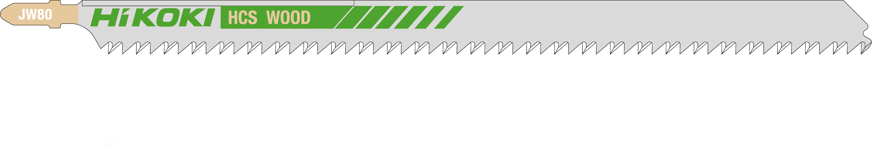 HIKOKI POWER TOOLS - HIA750087 3 LAME BIM SEG.ALT. X LEGNO JW80B
