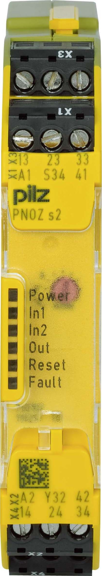 PILZ ITALIA SRL - PIZ750102 PNOZ S2 24DC 3NA+1NC+1PNP