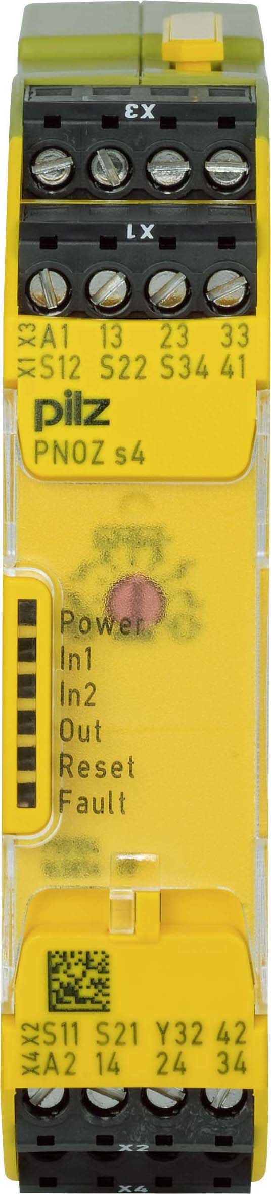 PILZ ITALIA SRL - PIZ750104 PNOZ S4 24DC 3NA+1NC+1PNP