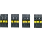 PILZ ITALIA SRL - PIZ751003 SET MORS. A MOLLA X 17,5 MM