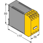 TURCK BANNER SRL - TUK7505501 MK1-2RP/24VDC