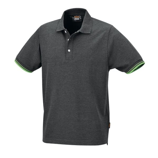 BM SPA - BMM075470305 POLO COTONE-PIQUE GREY TG. XXL
