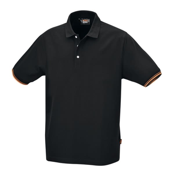 BM SPA - BMM075470404 POLO COTONE-PIQUE\' BLACK TG. XL