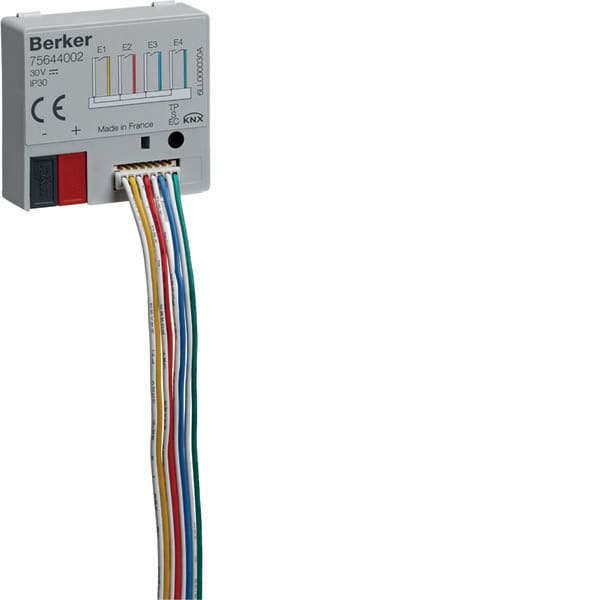 BERKER - BRK75644002 MOD.KNX TP 4 IN INCASSO