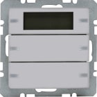 BERKER - BRK75662724 SENS.A TASTI DOPP +TERM.KNX - Q1/Q3 ALU