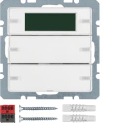 BERKER - BRK75662729 SENS.A TASTI DOPP + TERM.KNX - Q1/Q3 BI
