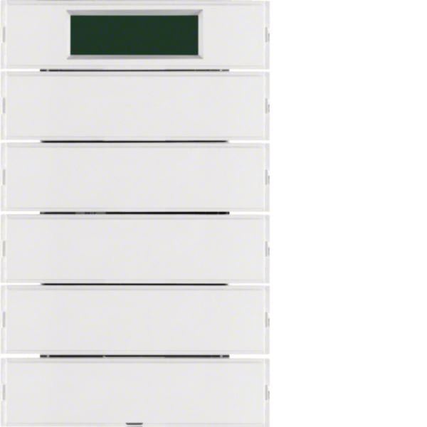 BERKER - BRK75665770 SENS.TASTI QUINTUP +TERM.KNX K1 BIANC P