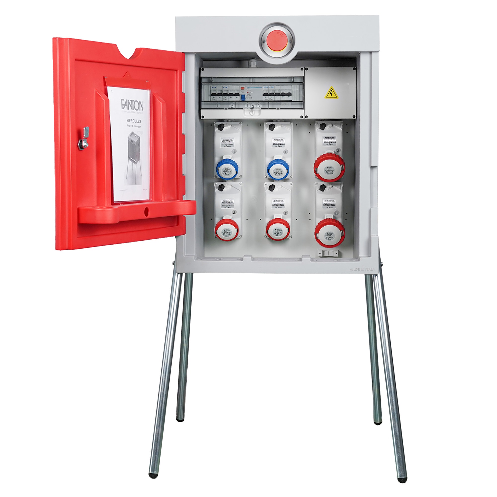 FANTON SPA - FME75715 QUADRO HERC ASC 6PR/4PT/MORS/EMER/35KW