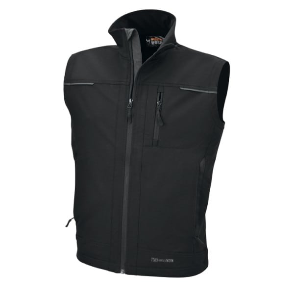 BM SPA - BMM075750305 GILET NYLON 250 GR. BLACK-GREY TG.XXL