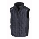 BM SPA - BMM075790203 GILET TEXEL SOFTSHELL BLACK-GREY TG. L
