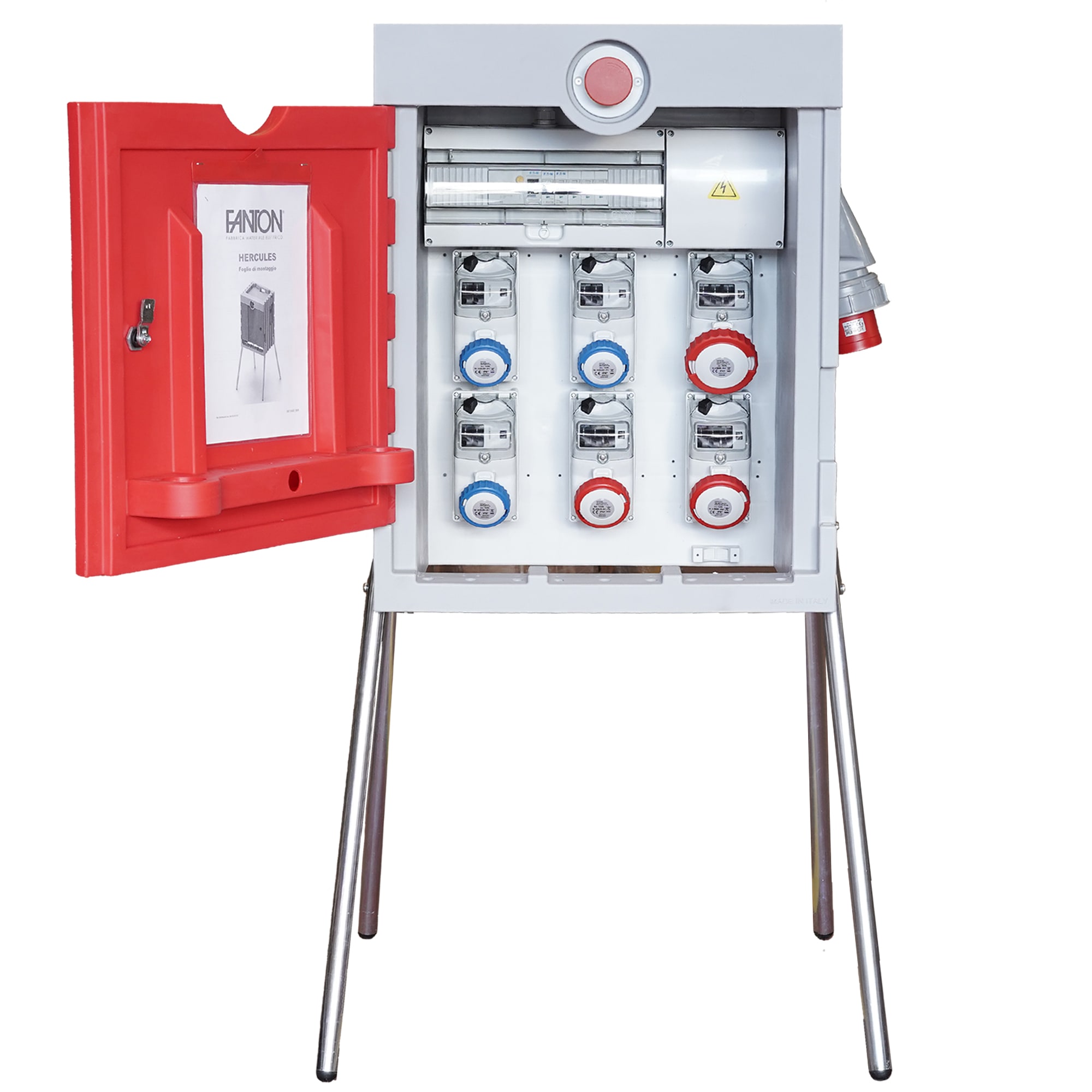 FANTON SRL - FME75890 QUADRO HERC ASC 6PR/2PT/SP63A/EMER/35KW