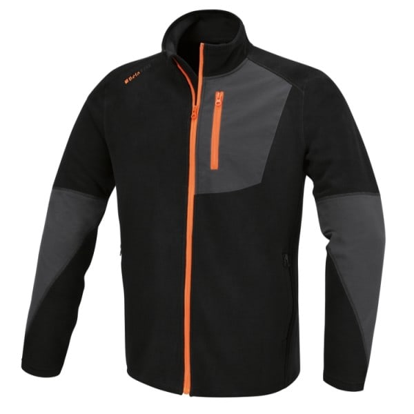 BM SPA - BMM076570005 PILE 280GR ZIP LUNGA BLACK TG.XXL