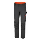 BM SPA - BMM076600000 Pantaloni da lavoro leggeri, multitasche elasticizzati Slim fit