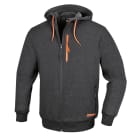 BM SPA - BMM076650101 FELPE ZIP LUNGA C/CAPPUCCIO GREY TG. S