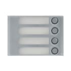 URMET SPA - UTD1168/14G FRONTALINO A 4 TASTI GRIGIO