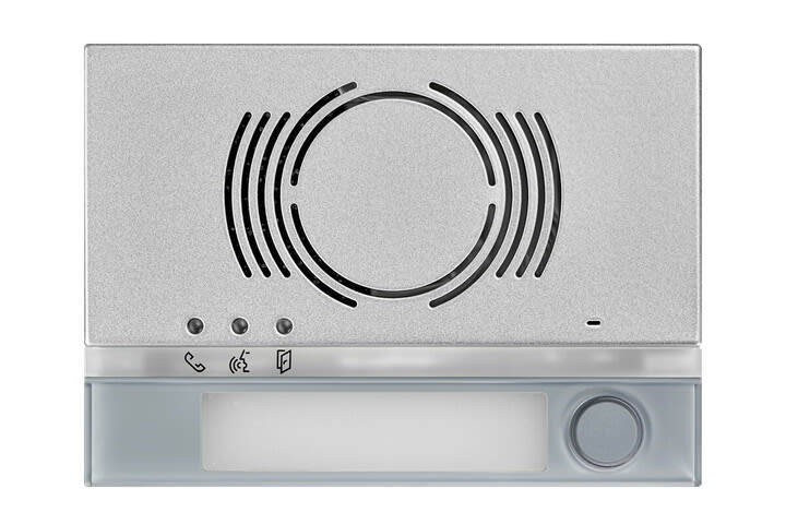 URMET SPA - UTD1168/131G FRONTALINO 1T PE AUDIO GRIGIO