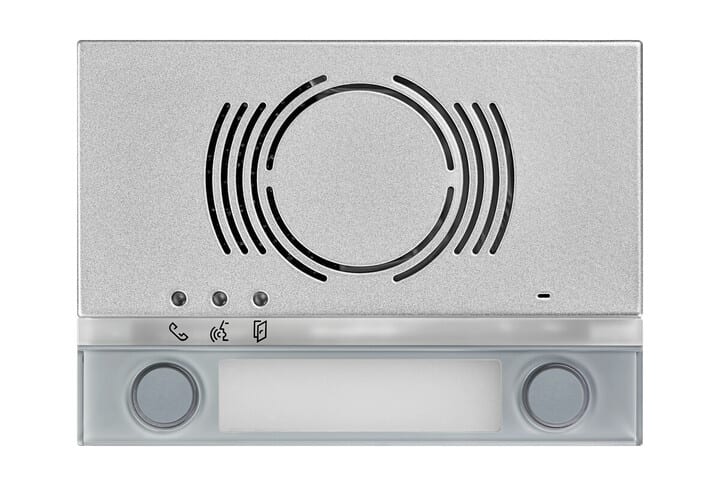 URMET SPA - UTD1168/132G FRONTALINO 2T PE AUDIO GRIGIO