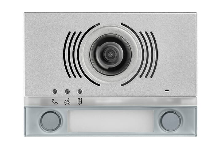 URMET SPA - UTD1168/142G FRONTALINO 2T VPE VIDEO GRIGIO