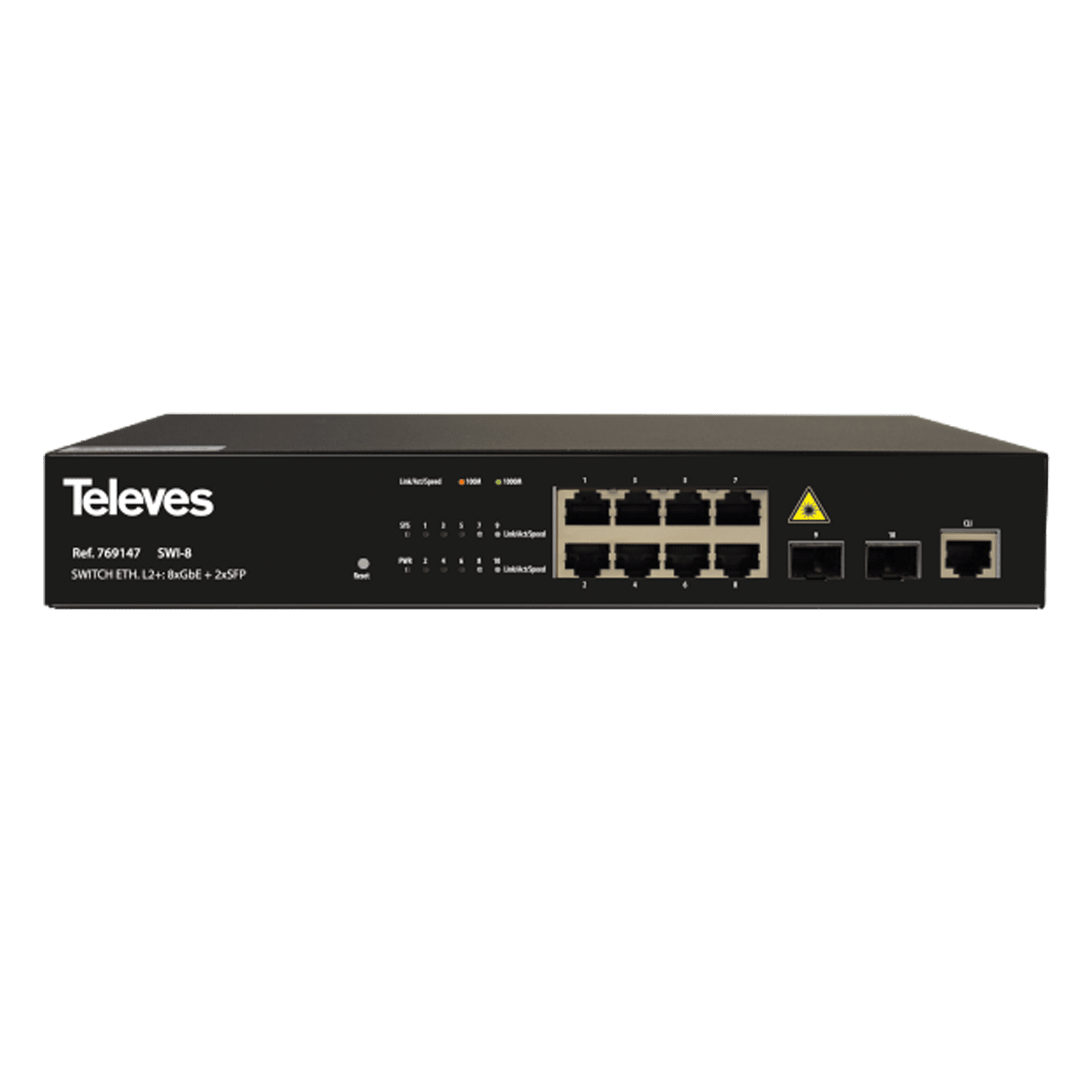 TELEVES ITALIA SRL - TVV769147 SWITCH ETH. L2+ 8XGBE + 2XSFP
