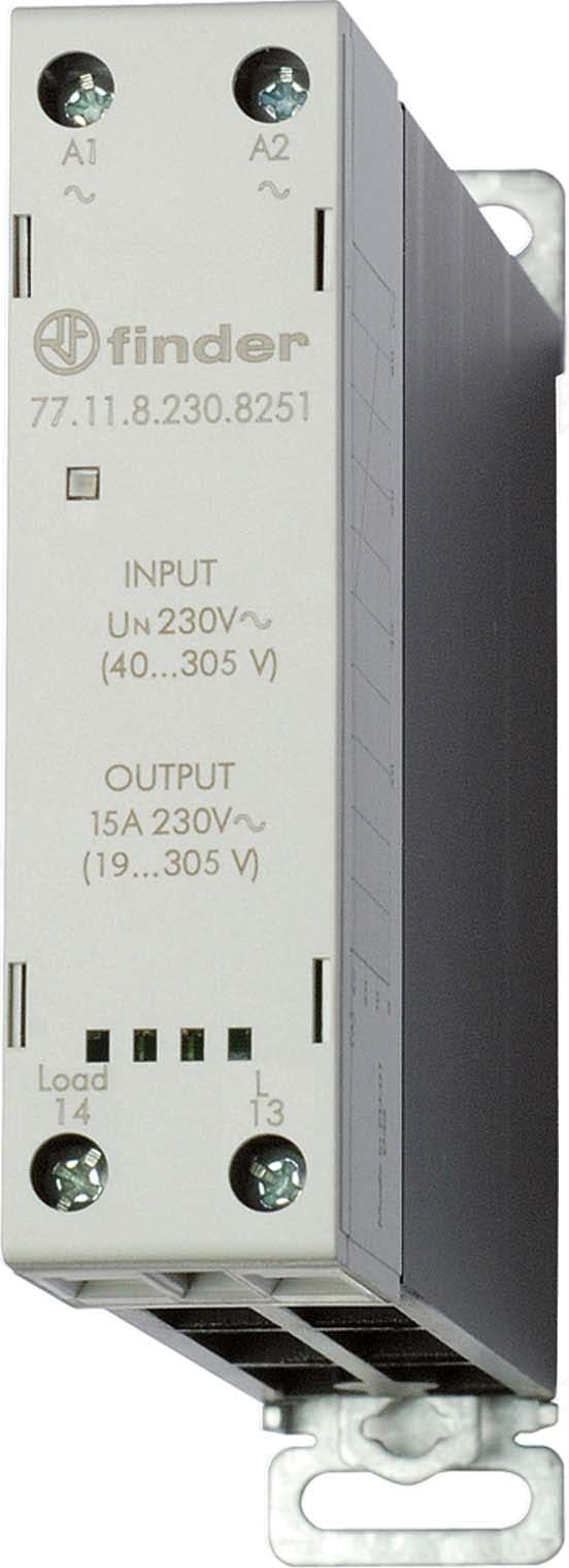 FINDER SPA - FIN771182308251 RELE MODULARE SSR 17.5MM 15A