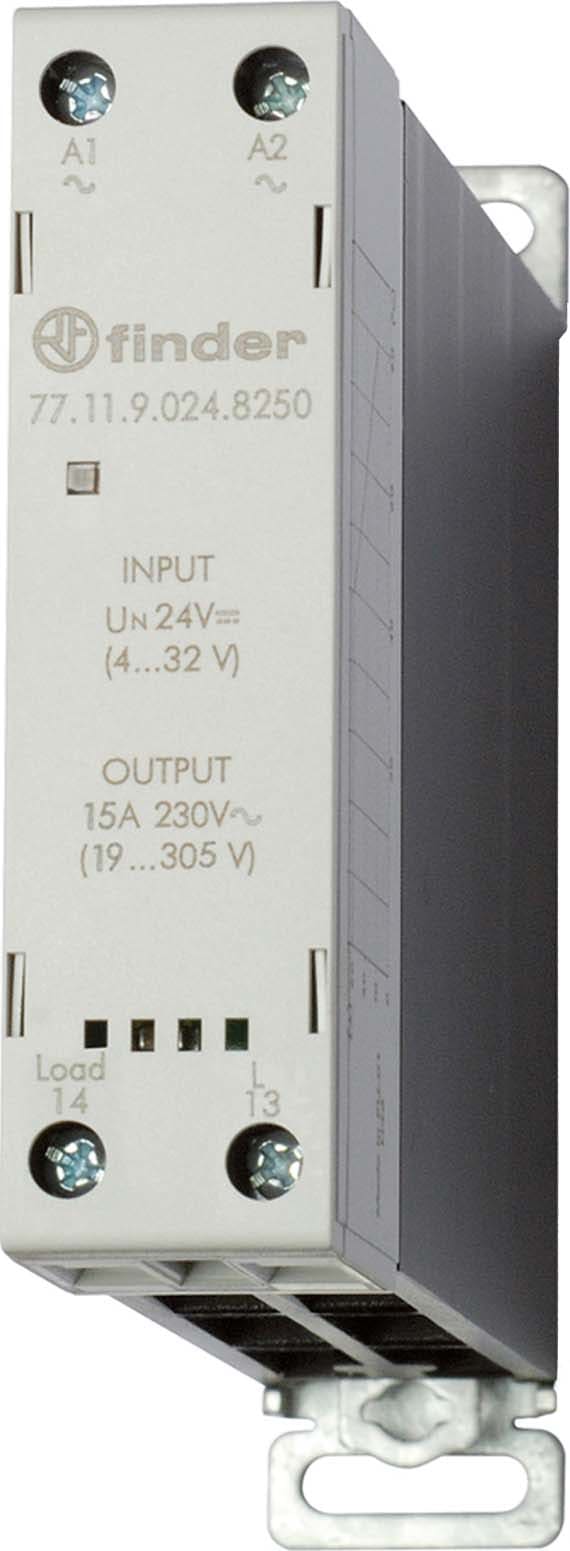 FINDER SPA - FIN771190248250 RELE MODULARE SSR 17.5MM 15A