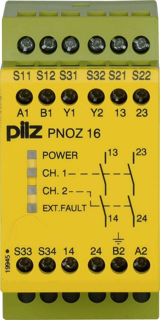 PILZ ITALIA SRL - PIZ774066 PNOZ 16 230AC/24DC 2NA