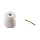 LE PROLUNGHE SAS - PRG7742 ISOLATORE CORDIERITE + VITE OTTONATA