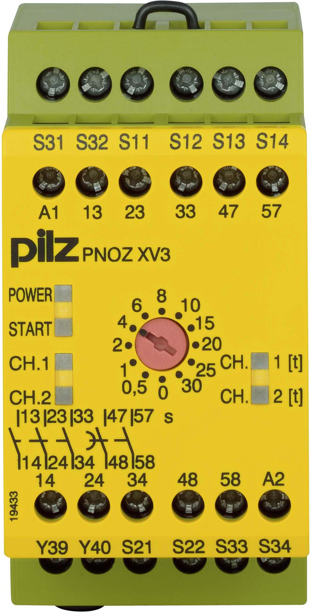 PILZ ITALIA SRL - PIZ774540 PNOZ XV3 30S 24DC 3NA(I)+2NA(R)