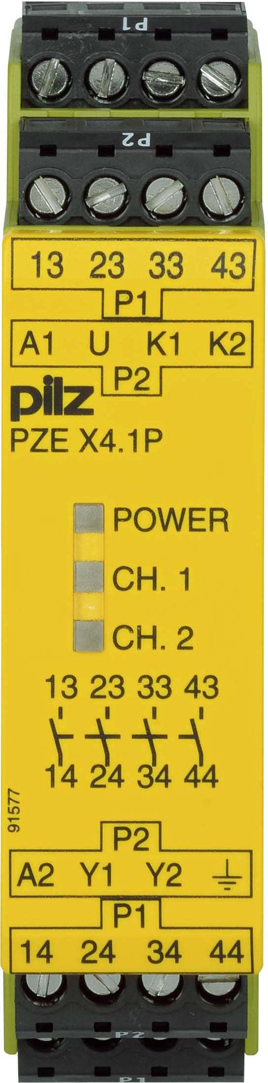 PILZ ITALIA SRL - PIZ777588 PZE X4.1P 24..240AC/DC 4NA