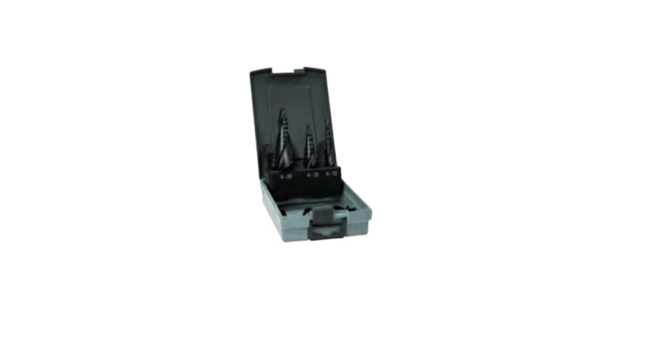 HIKOKI POWER TOOLS - HIA780104 KIT 3FRESE GRAD.SPIR.TIALN D.4-30MM