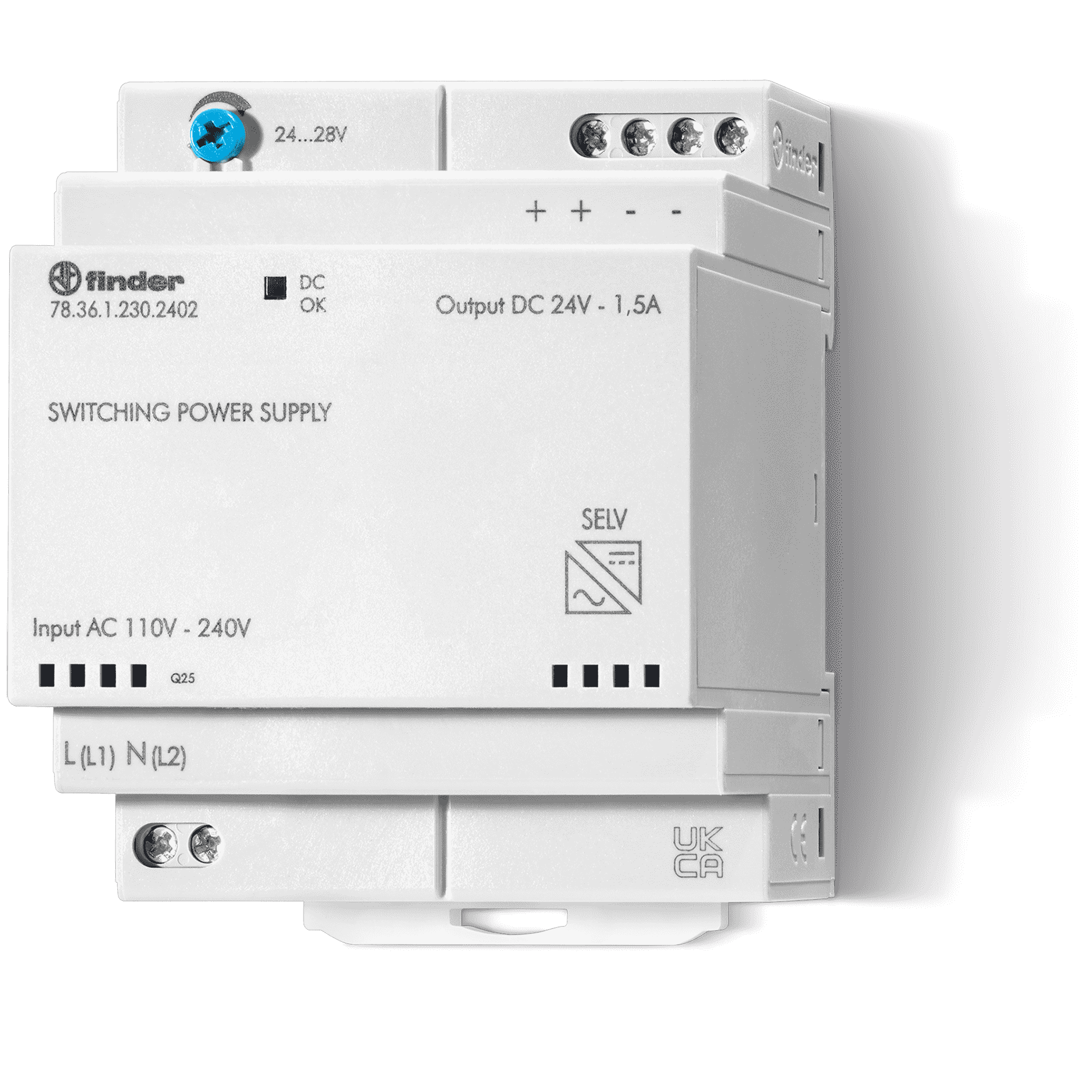 FINDER SPA - FIN783612301202 ALIM. SWITC. FUNZ.CARICABATTERIE