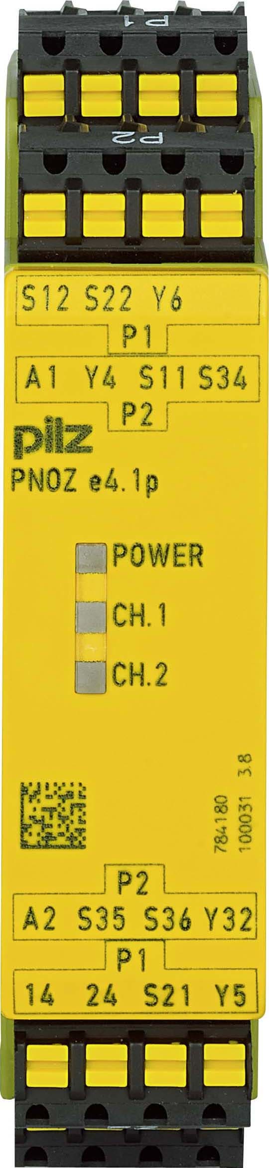 PILZ ITALIA SRL - PIZ784180 PNOZE4.1P C 24DC 2PNP+1PNP