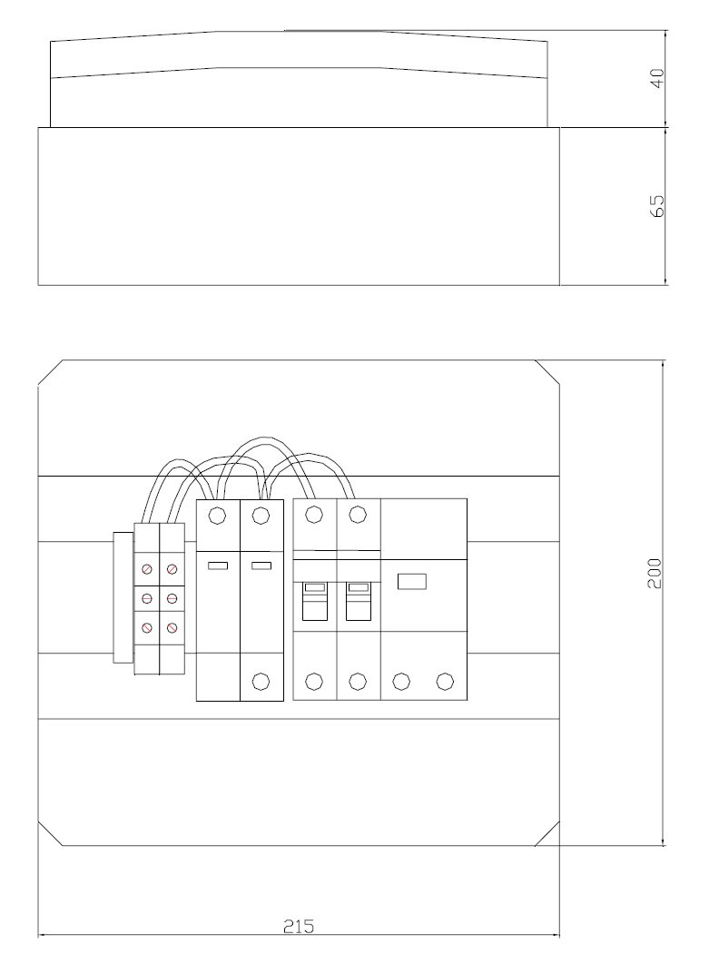 ITALWEBER SPA - ITW7850101 QUADRO DI CAMPO AC MONOFASE 25A