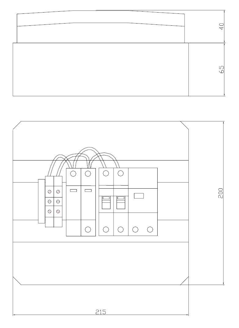 ITALWEBER SPA - ITW7850101 QUADRO DI CAMPO AC MONOFASE 25A