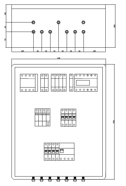 ITALWEBER SPA - ITW7850502 QUADRO TRIFASE CEI 0-21 P=15KW