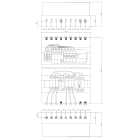 ITALWEBER SPA - ITW7850580A QUADRO DI CAMPO 3 STR DC+AC VR.60A