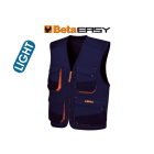 BM SPA - BMM078670702 Gilet da lavoro Beta Easy leggero, blu