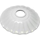 LE PROLUNGHE SAS - PRG7874 PIATTO ONDA PORCELLANA BIANCA D.20 CM