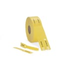 HELLERMANNTYTON Srl - HEE556-80589 TAGPU LOOP 18X124 RESISTENTI UV, GIALLE
