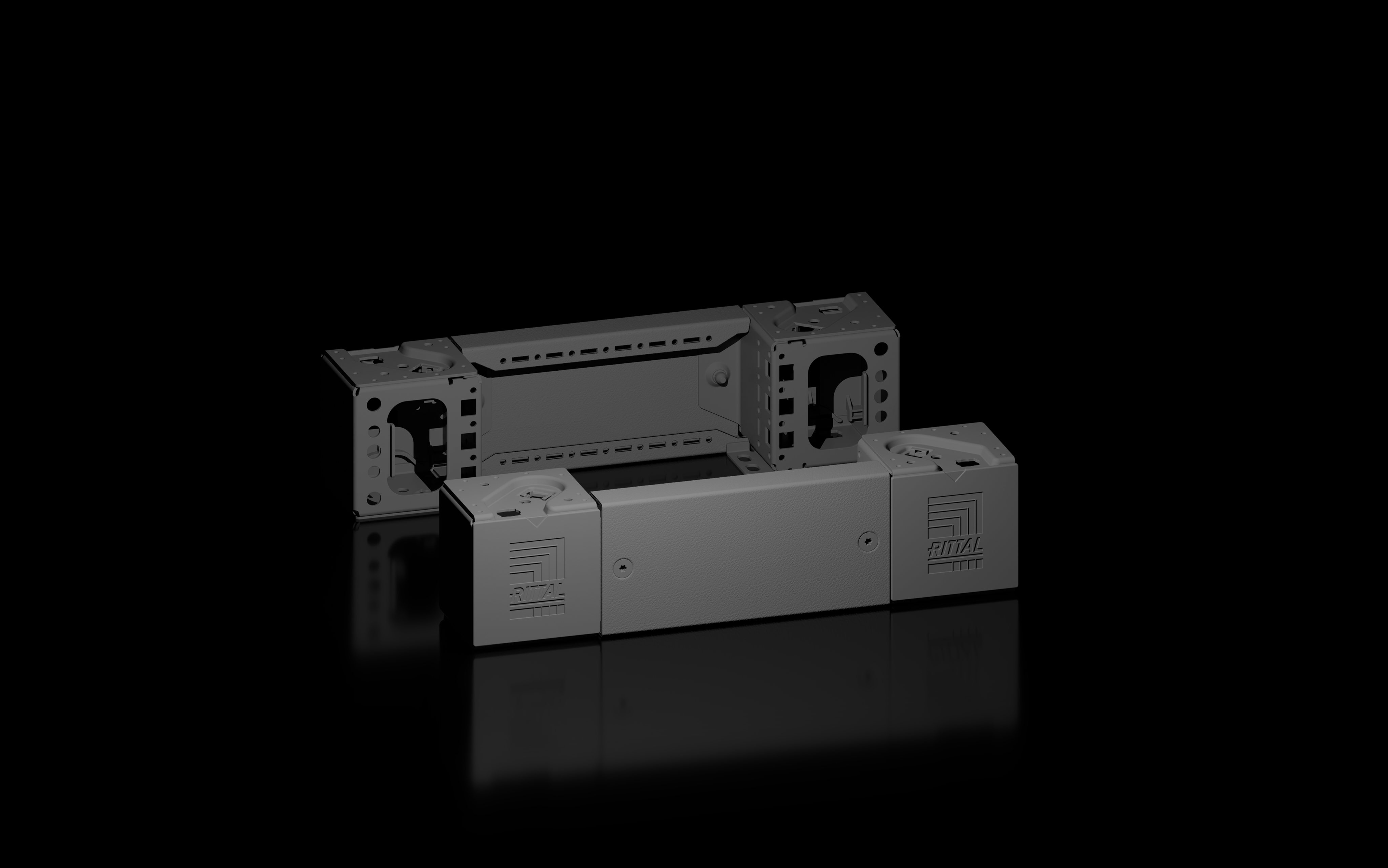 RITTAL SPA - RIT8660001 VX ZOCCOLO ANT./POST 400X100